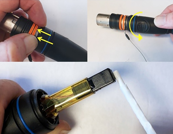 Exposing RX heavy duty cable